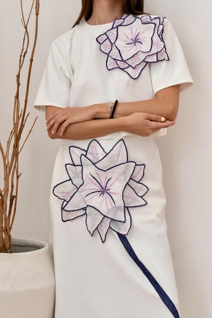 The Bloom Set, haljina ručne izrade, Sanja Krojevi, Kruševac - Image 4