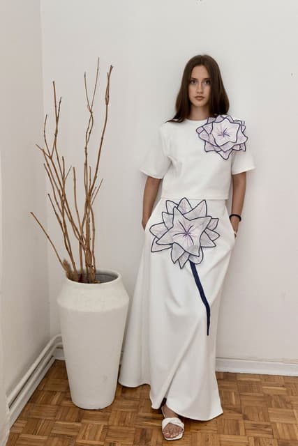 The Bloom Set, haljina ručne izrade, Sanja Krojevi, Kruševac - Image 3